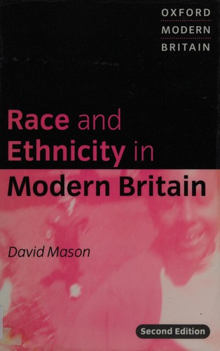 Cover for Race and ethnicity in modern Britain