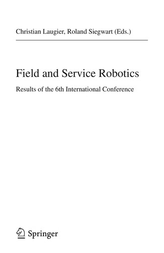 Cover for Field and service robotics