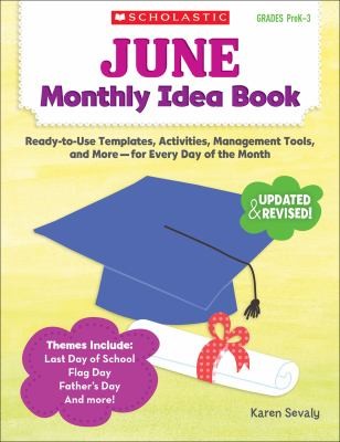 Cover for June Monthly Idea Book Readytouse Templates Activities Management Tools And Morefor Every Day Of The Month
