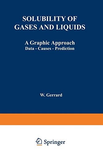 Cover for Solubility of Gases and Liquids
