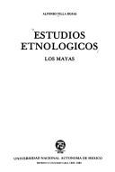Cover for Estudios etnológicos