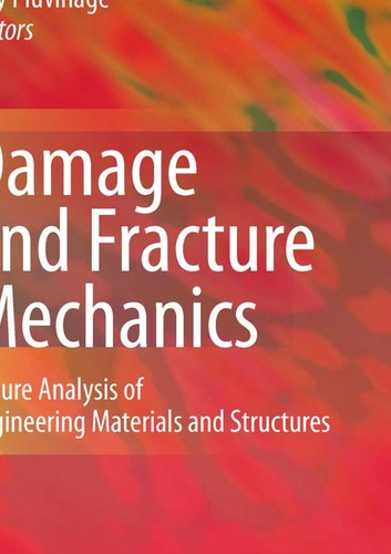 Cover for Damage and fracture mechanics