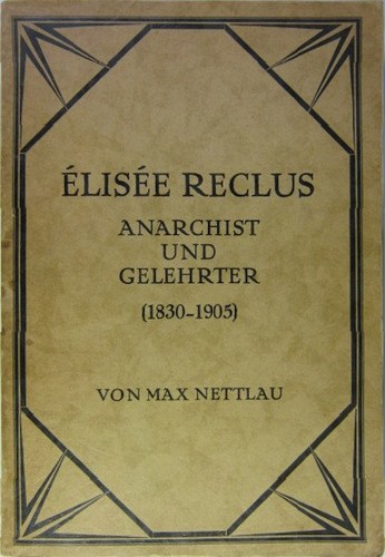 Cover for Élisée Reclus