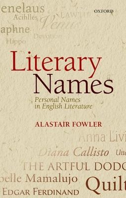 Cover for Literary Names
