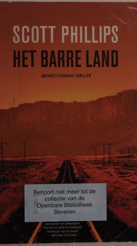 Cover for Het barre land