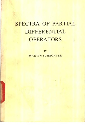 Cover for Spectra of partial differential operators