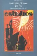 Cover for Anarchism, Science and Sex