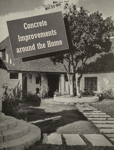 Cover for Concrete improvements around the home