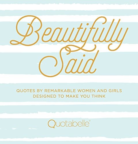 Cover for Beautifully Said