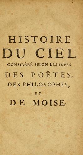 Cover for Histoire du ciel