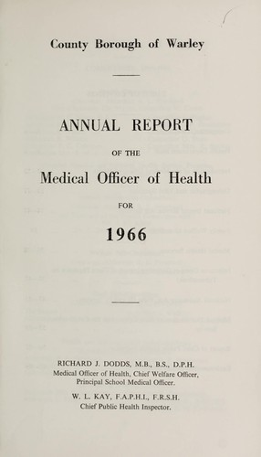 Cover for [Report 1966]