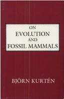 Cover for On evolution and fossil mammals