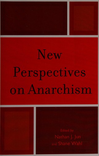 Cover for New perspectives on anarchism