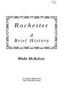 Cover for Rochester, a brief history