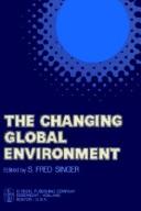 Cover for The Changing global environment