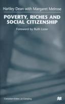 Cover for Poverty, riches and social citizenship