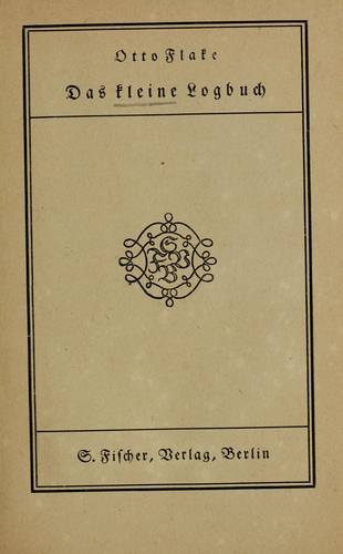 Cover for Das kleine Logbuch