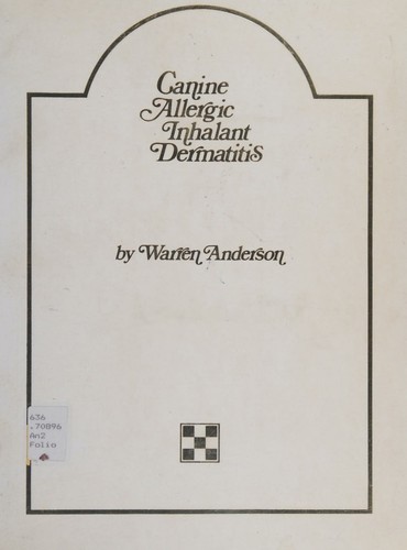Cover for Canine allergic inhalant dermatitis