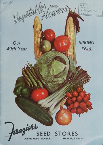 Cover for Vegetables and flowers