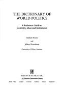 Cover for The Dictionary of World Politics