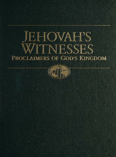 Cover for Jehovah's Witnesses