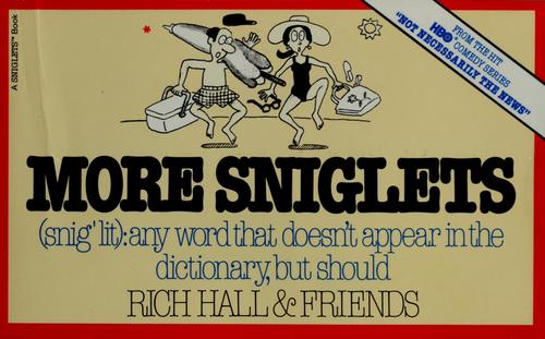 Cover for More sniglets