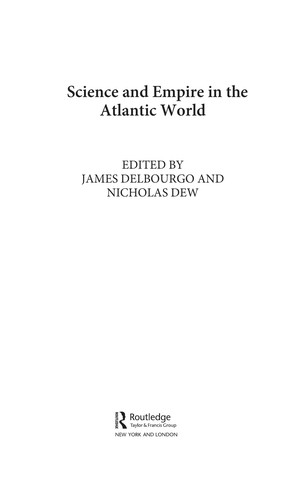 Cover for Science and empire in the Atlantic world