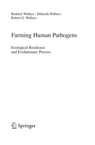 Cover for Farming human pathogens