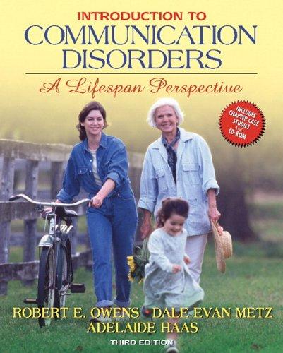 Cover for Introduction to Communication Disorders