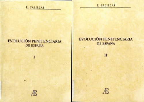 Cover for Evolución penitenciaria en España 