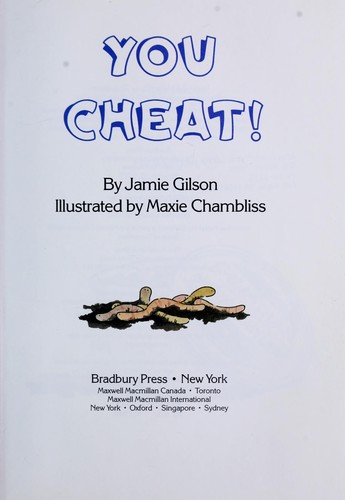Cover for You cheat!