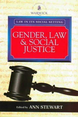 Cover for Gender, law, and social justice
