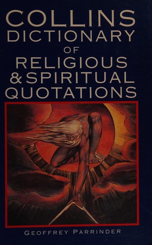 Cover for Collins dictionary of religious & spiritual quotations
