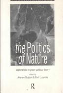 Cover for The Politics of nature