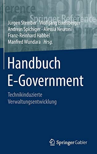 Cover for Handbuch E-Government