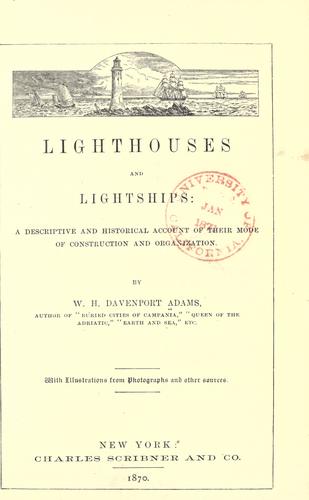 Cover for Lighthouses and lightships