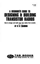 Cover for A beginner's guide to designing & building transistor radios