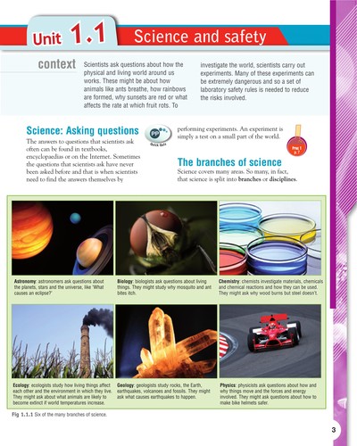 Cover for Science focus 1