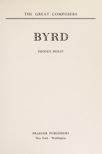 Cover for Byrd