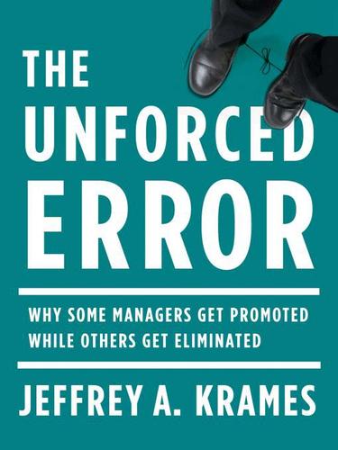 Cover for The Unforced Error