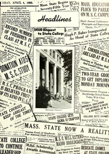 Cover for Headlines Massachusetts State College