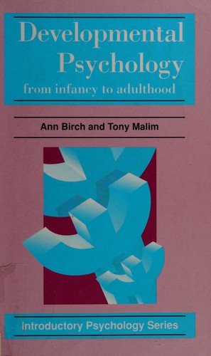 Cover for Developmental psychology
