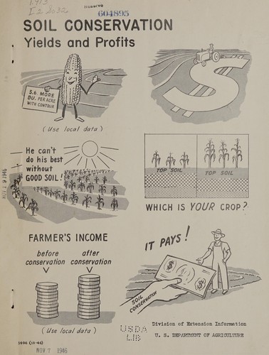 Cover for Soil conservation yields and profits