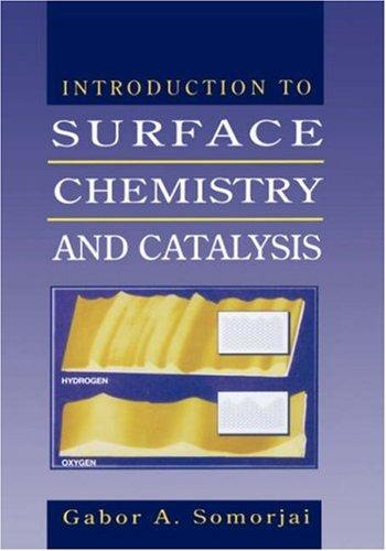 Cover for Introduction to surface chemistry and catalysis