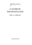 Cover for A szobrok megmozdulnak