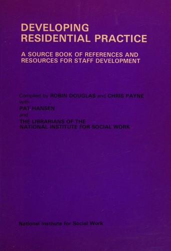 Cover for Developing residential practice