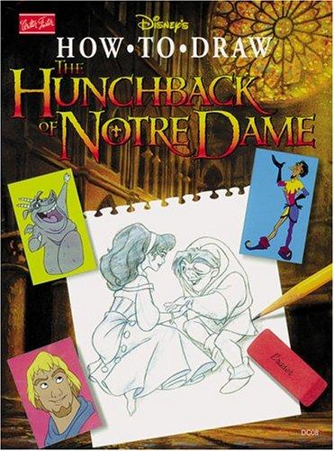 Cover for Disney's how to draw The hunchback of Notre Dame