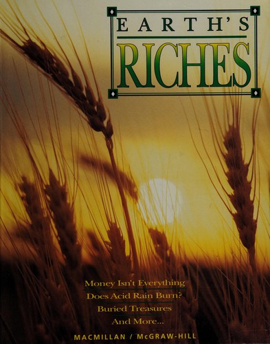 Cover for Earth's riches
