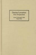 Cover for Denise Levertov