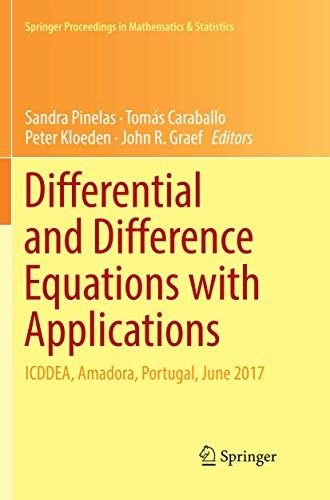 Cover for Differential and Difference Equations with Applications